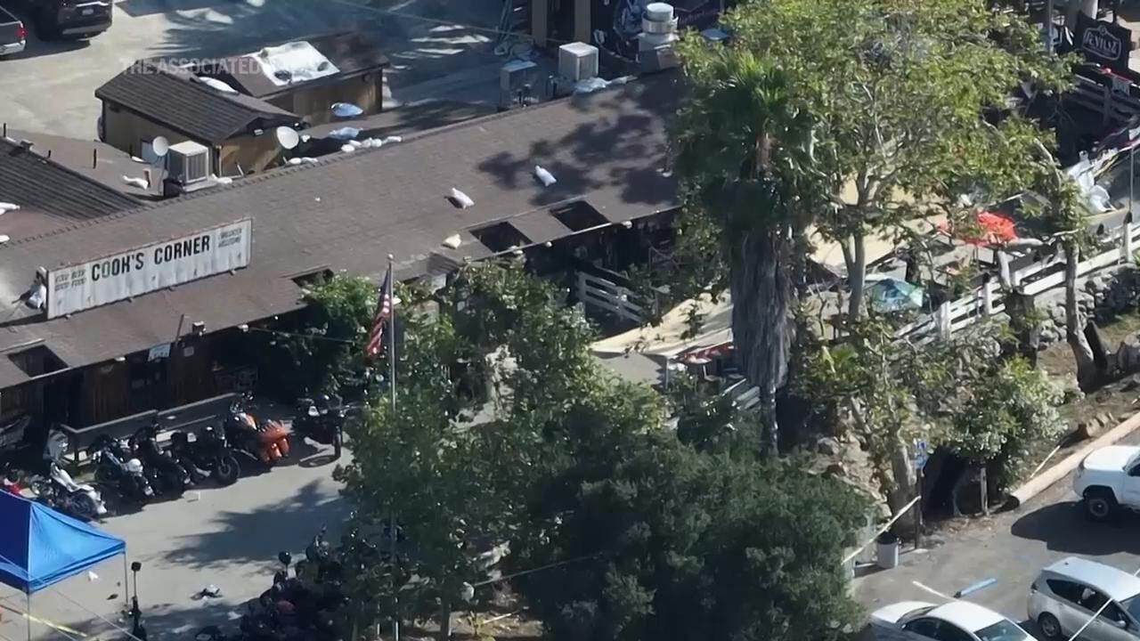 3 dead, 6 wounded after a retired police officer opens fire at a Southern California biker bar